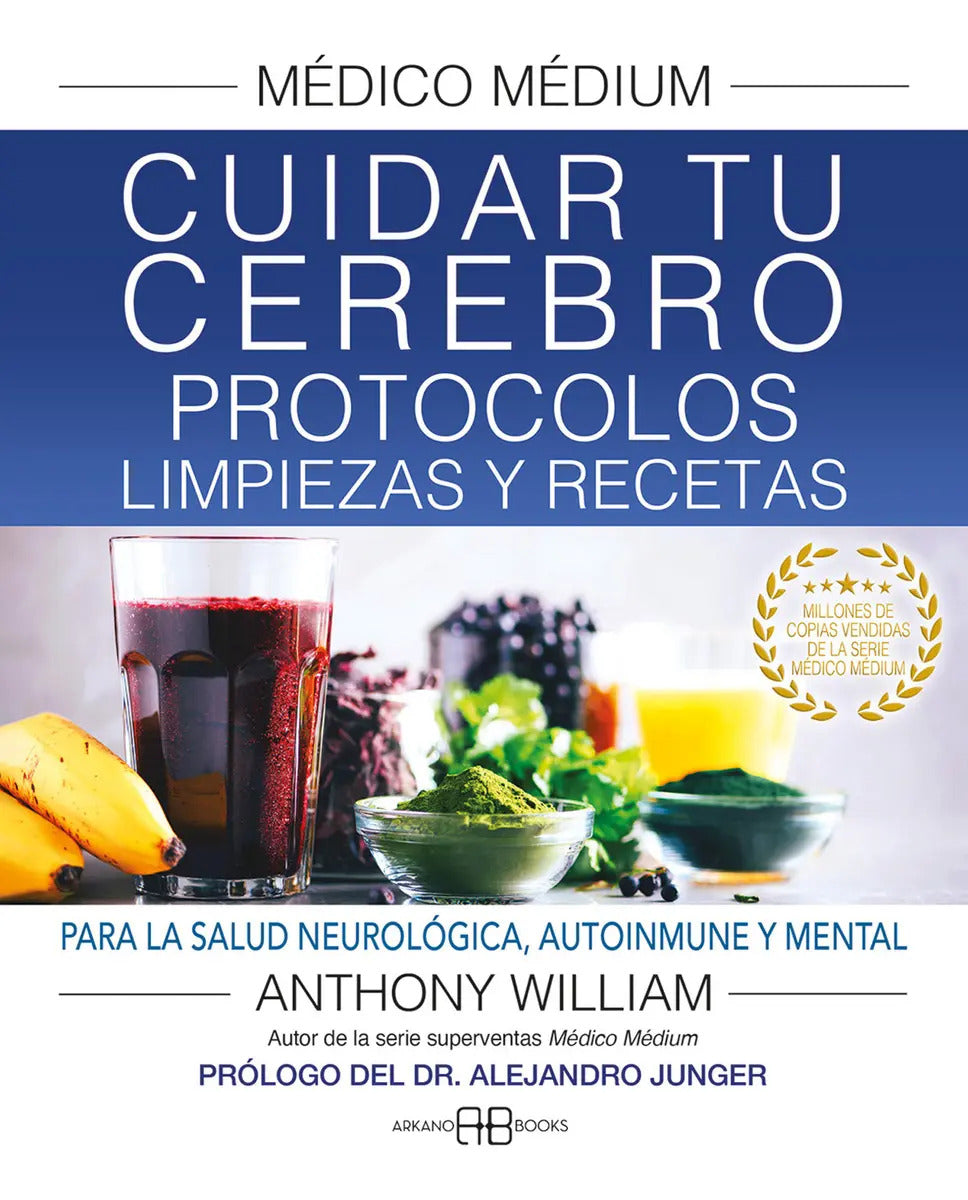 Portada de Médico Médium. Cuidar Tu Cerebro