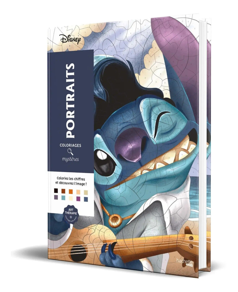 Portada de Libro Colorea Y Descubre El Misterio [ Personajes Disney ]