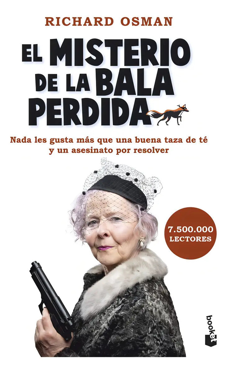 Portada de El Misterio De La Bala Perdida, De Richard Osman., Vol. 1. Editorial Booket, Tapa Blanda En Español
