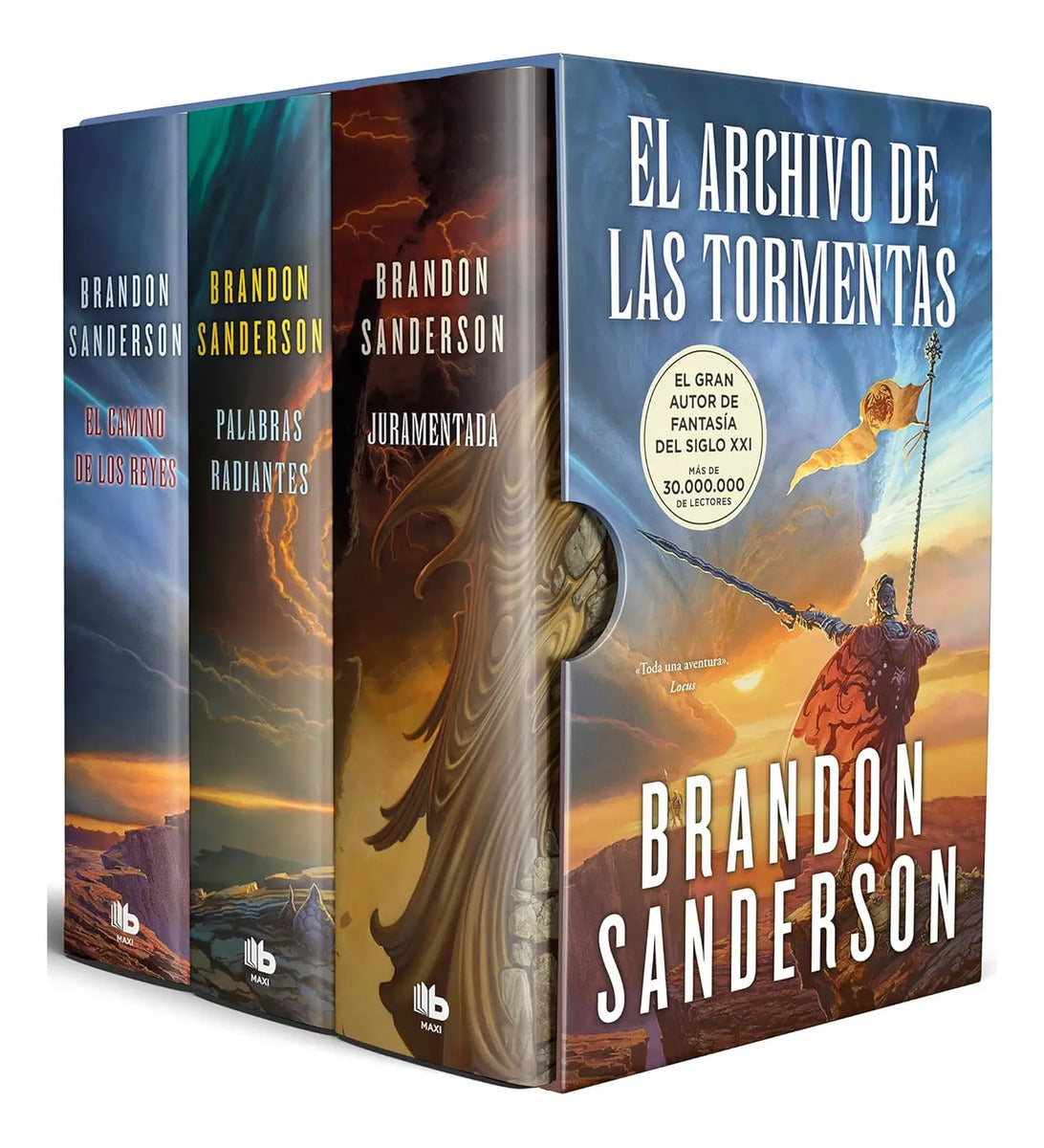 Portada de Estuche [ El Archivo De Las Tormentas ] 3 Libros Originales
