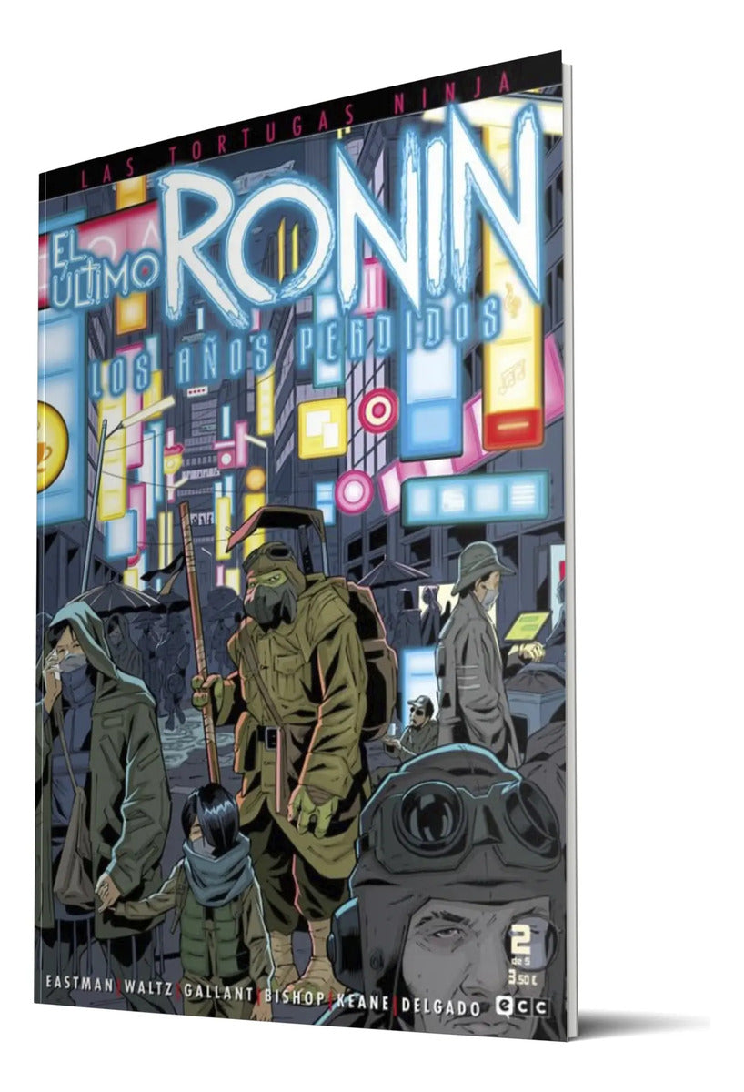 Portada de Cómics Las Tortugas Ninja [ El Último Ronin Vol. 2 ]