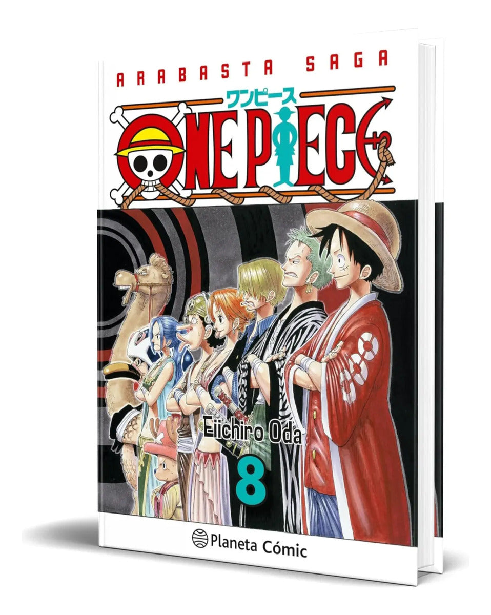 Portada de Libro One Piece Vol.8 [ Eiichiro Oda ] Original