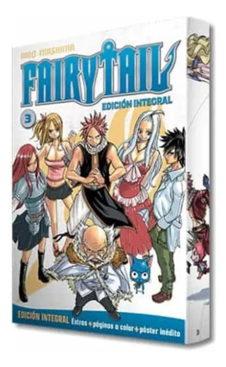 Portada de Libro Fairy Tail Vol.3 [ Hiro Mashima ] Original: Edición Integral, De Hiro Mashima. Fairy Tail, Vol. 3. Editoria…