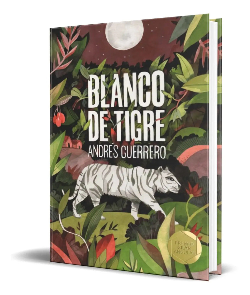 Portada de Libro Blanco De Tigre [ Andres Guerrero ] Original