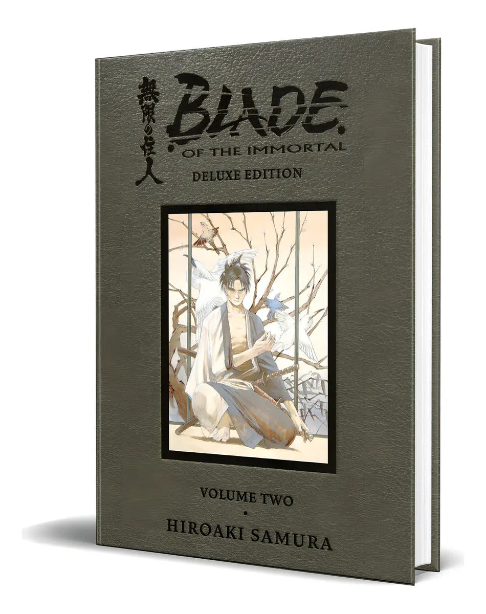 Portada de Blade Of The Immortal Deluxe Vol.2, De Hiroaki Samura. Editorial Dark Horse Manga, Tapa Dura En Inglés, 2021
