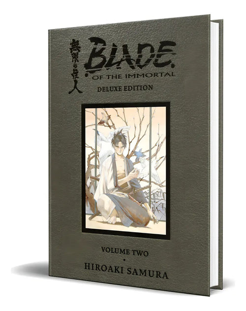 Portada de Blade Of The Immortal Deluxe Vol.2, De Hiroaki Samura. Editorial Dark Horse Manga, Tapa Dura En Inglés, 2021