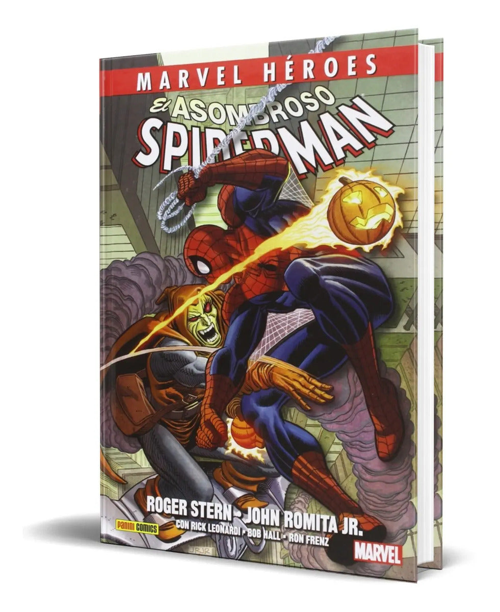 Portada de Libro El Asombroso Spiderman [ De Roger Stern ] Pasta Dura