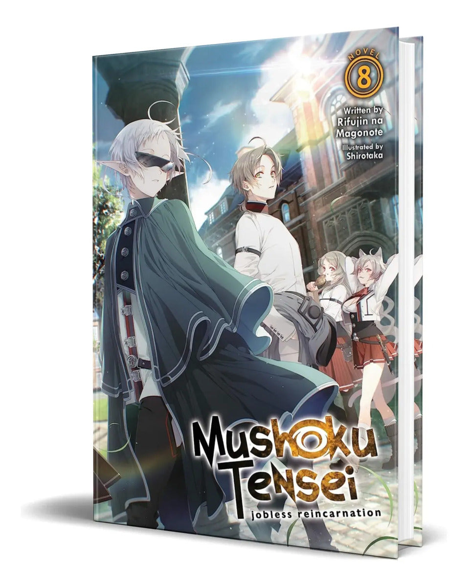 Portada de Libro Mushoku Tensei Vol.8 [ Rifujin Na Magonot ] Original