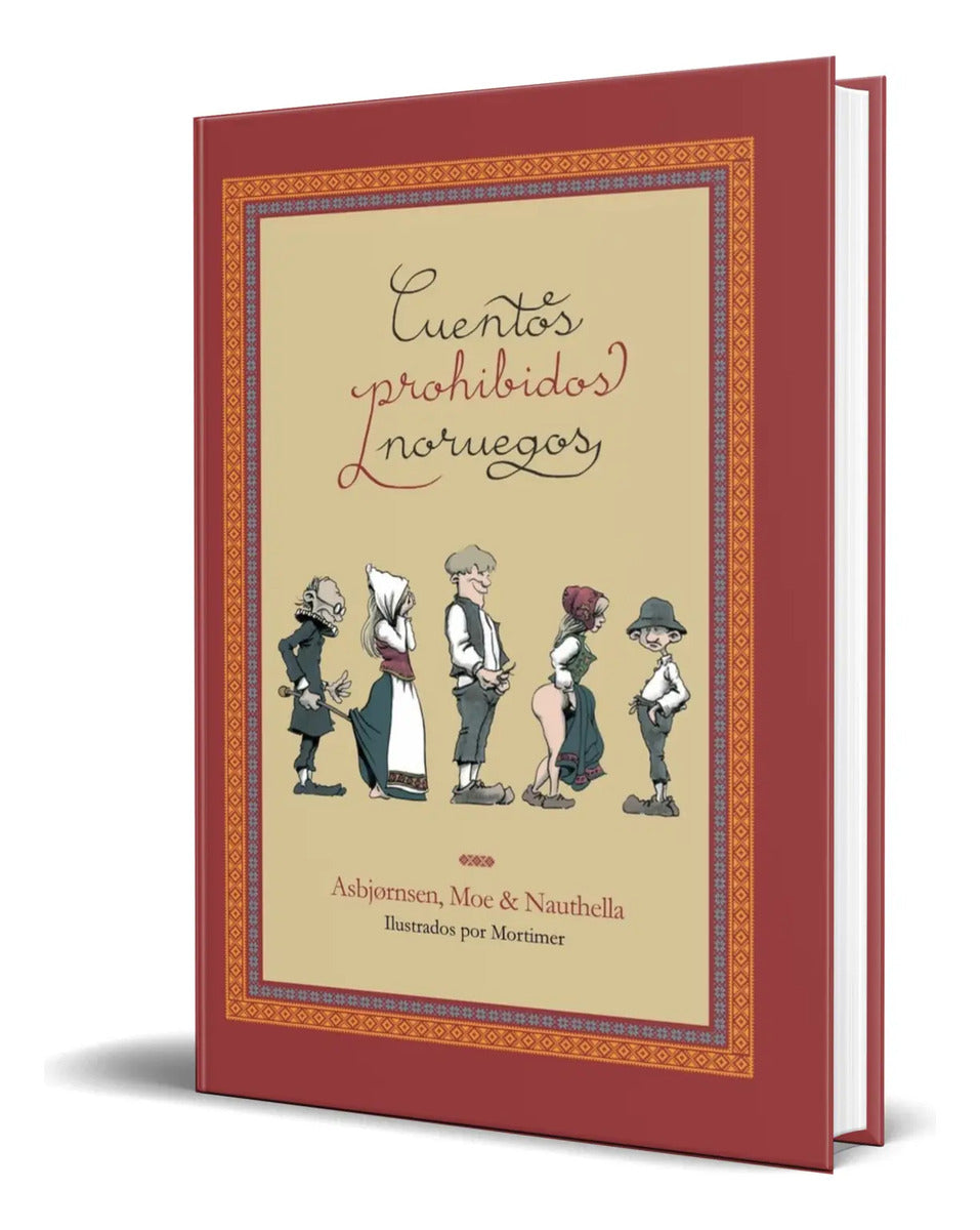 Portada de Libro Cuentos Prohibidos Noruegos [ Molkte Moe ] Original