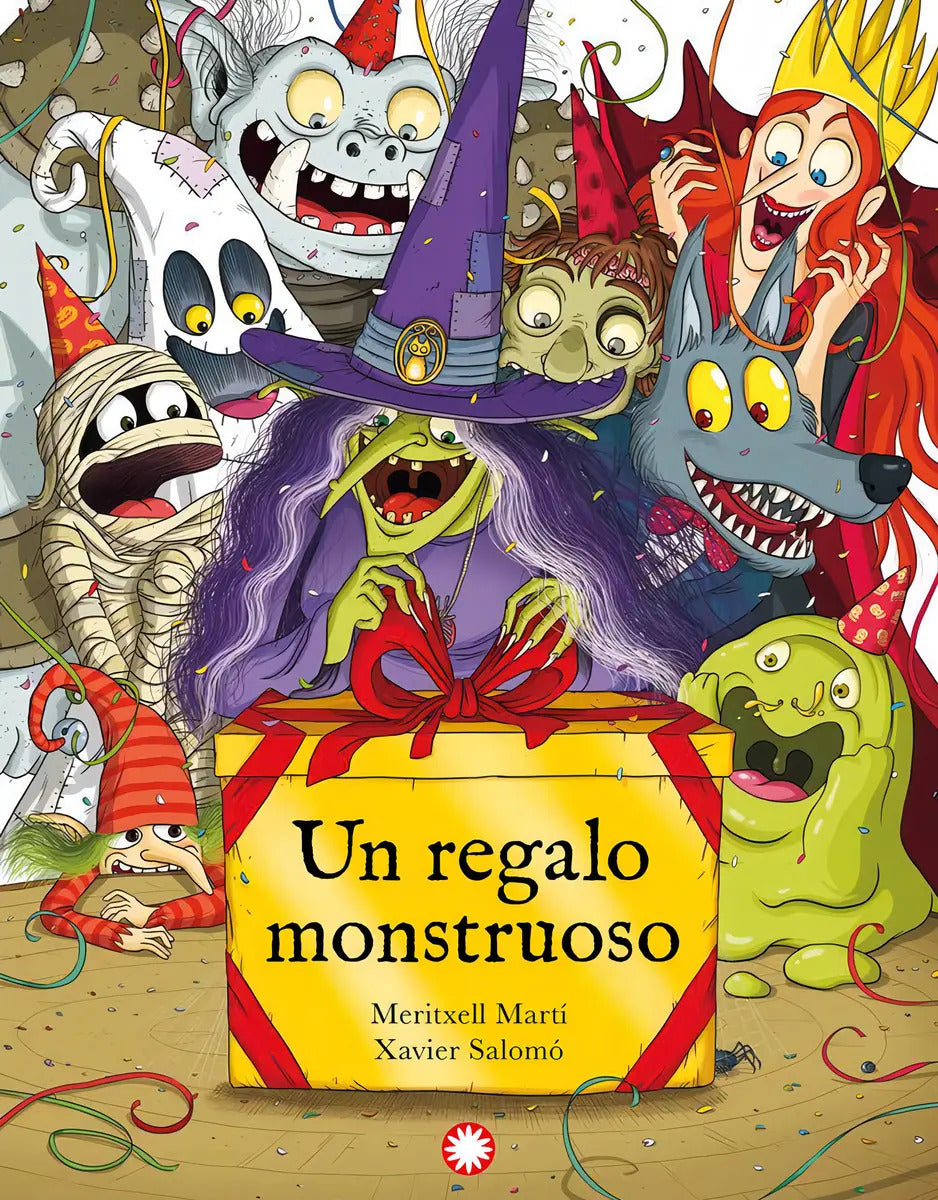 Portada de Un Regalo Monstruoso, De Marti, Meritxell. Editorial Flamboyant, S.l., Tapa Dura En Español