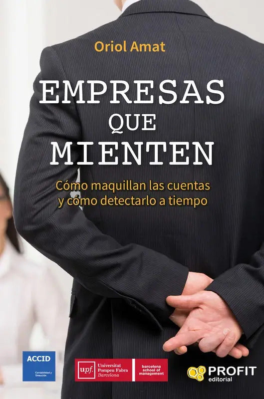 Portada de Empresas Que Mienten - Oriol Amat - Profit