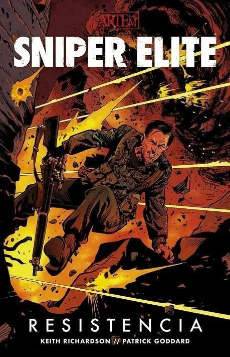 Portada de Sniper Elite, De Richardson, Keith., Vol. 1. Editorial Cartem Comics, Tapa Blanda En Spa, 2023