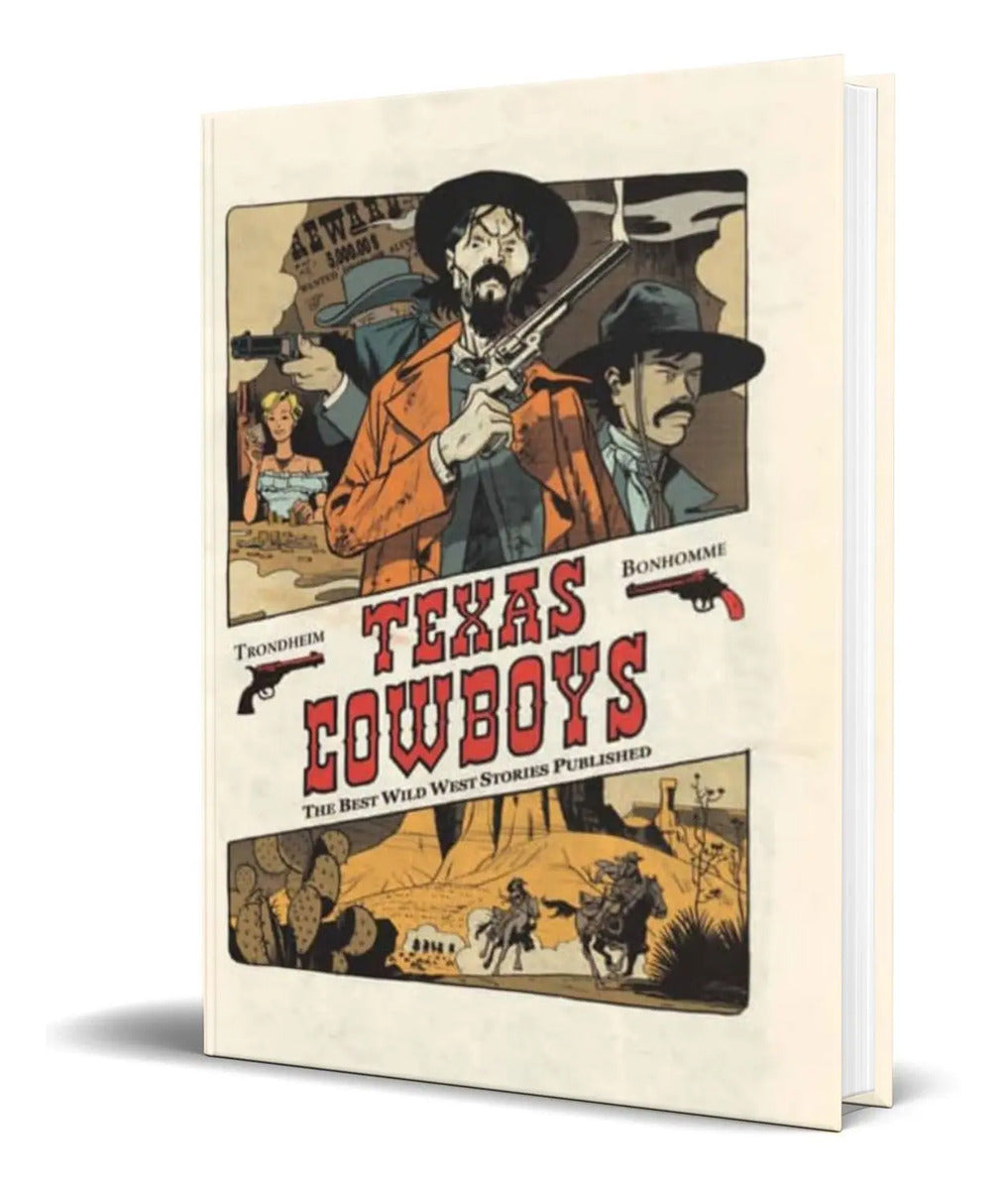 Portada de Libro Texas Cowboys [ Lewis Trondheim ] Original