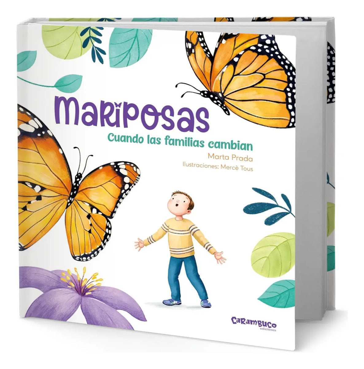 Portada de Libro Mariposas [ Cuando Las Familias Cambian ] Original
