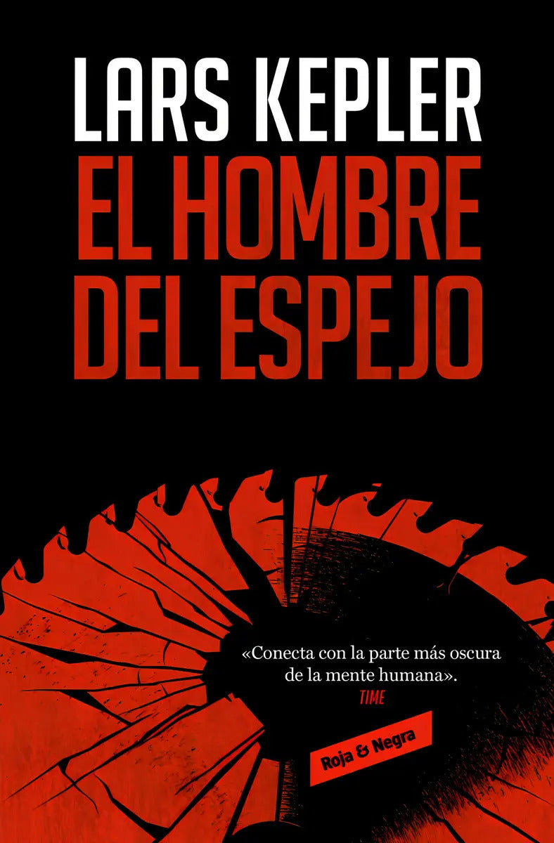 Portada de The Mirror Man (spegelmannen), De Lars Kepler. Editorial Reservoir Books En Español