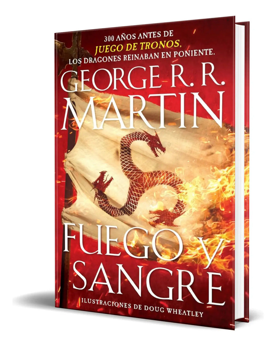 Portada de Libro Fuego Y Sangre [ George R. R. Martin ] Original