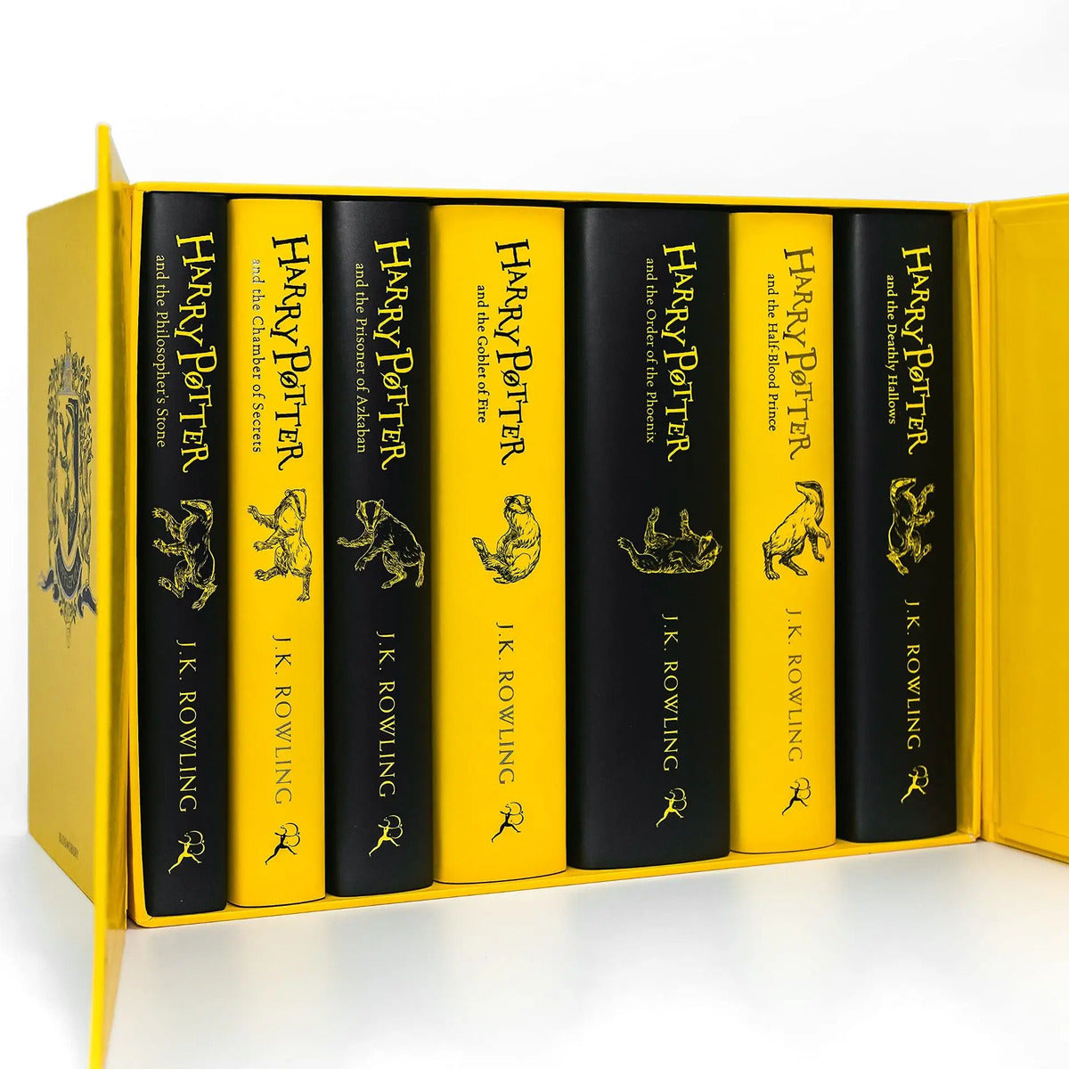 Portada de Saga Harry Potter [ Edición Hufflepuff ] Pasta Dura Inglés