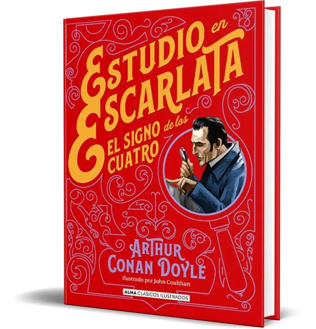 Portada de Libro Estudio En Escarlata [ El Signo De Los Cuatro ]