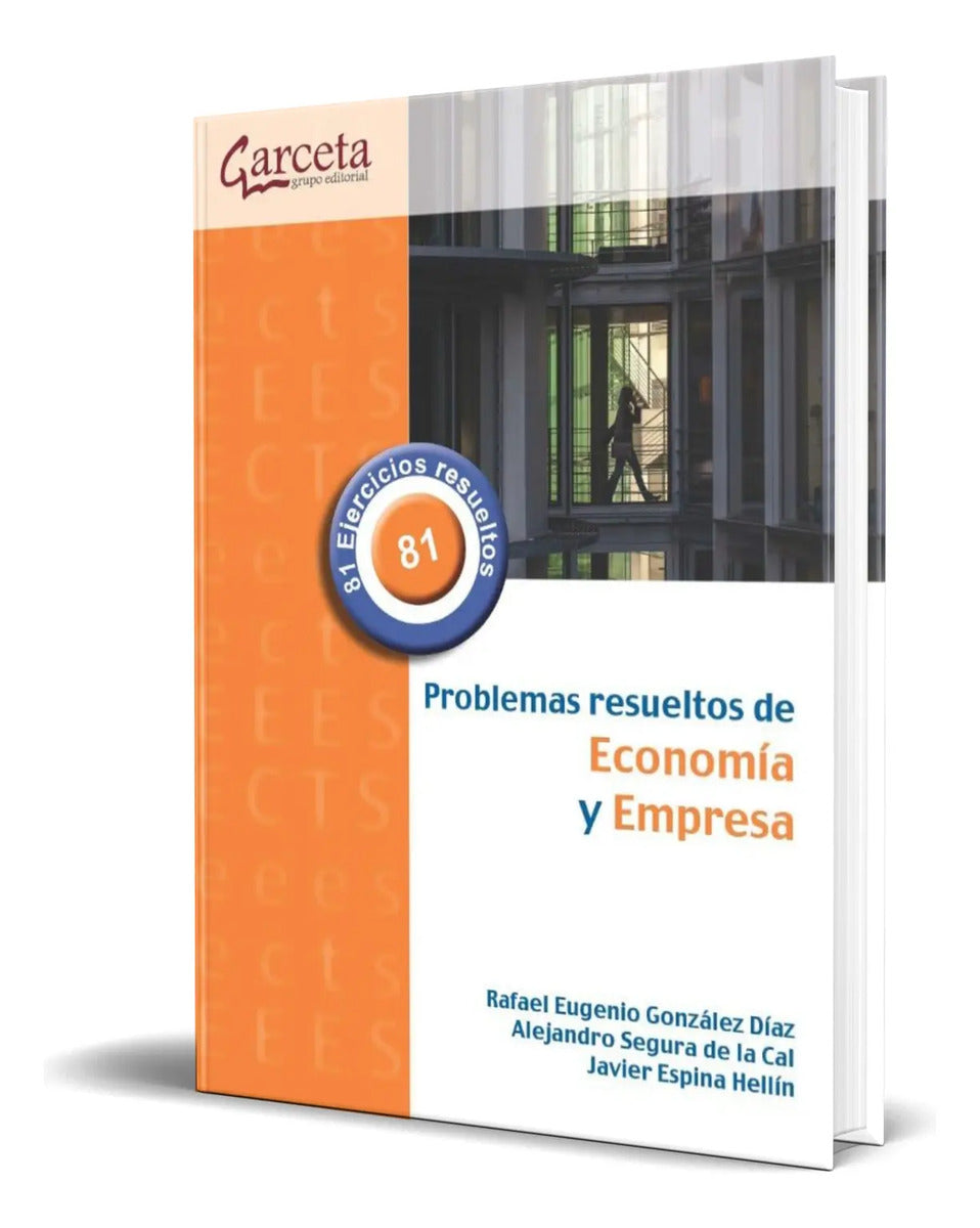 Portada de Libro Problemas Resueltos De Economía Y Empresa [ Original ]