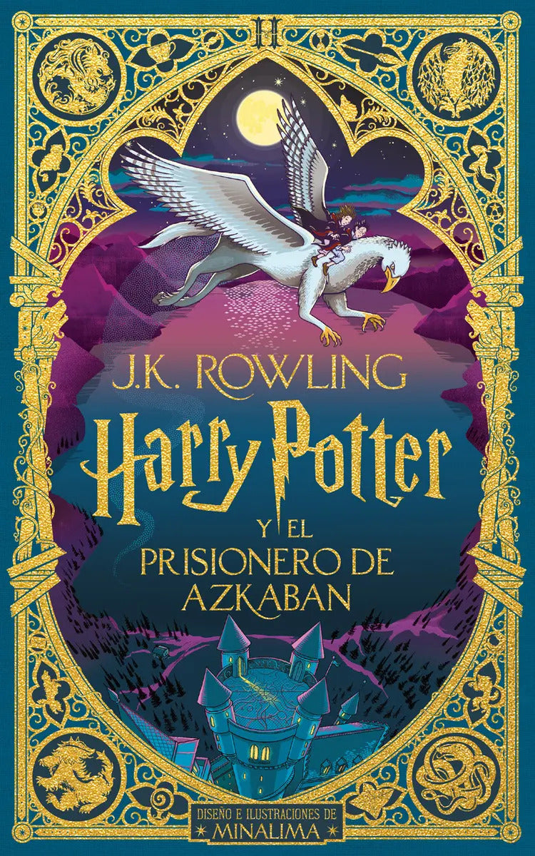 Portada de Harry Potter Y El Prisionero De Azkabán Minalima: 0.0, De Rowling, J. K.. Serie Harry Potter, Vol. 3.0. Editorial…