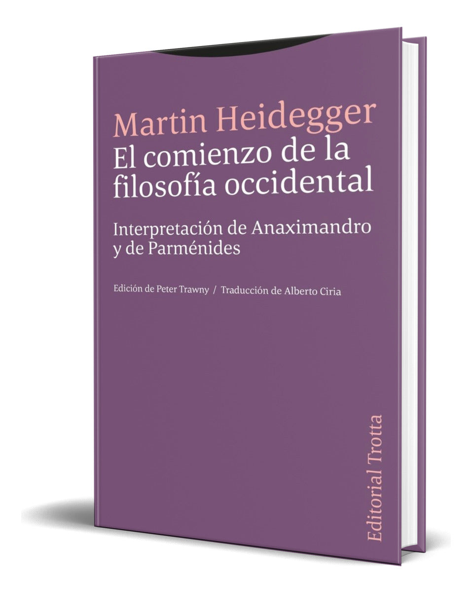 Portada de Libro El Comienzo De La Filosofia Occidental [ Original ]