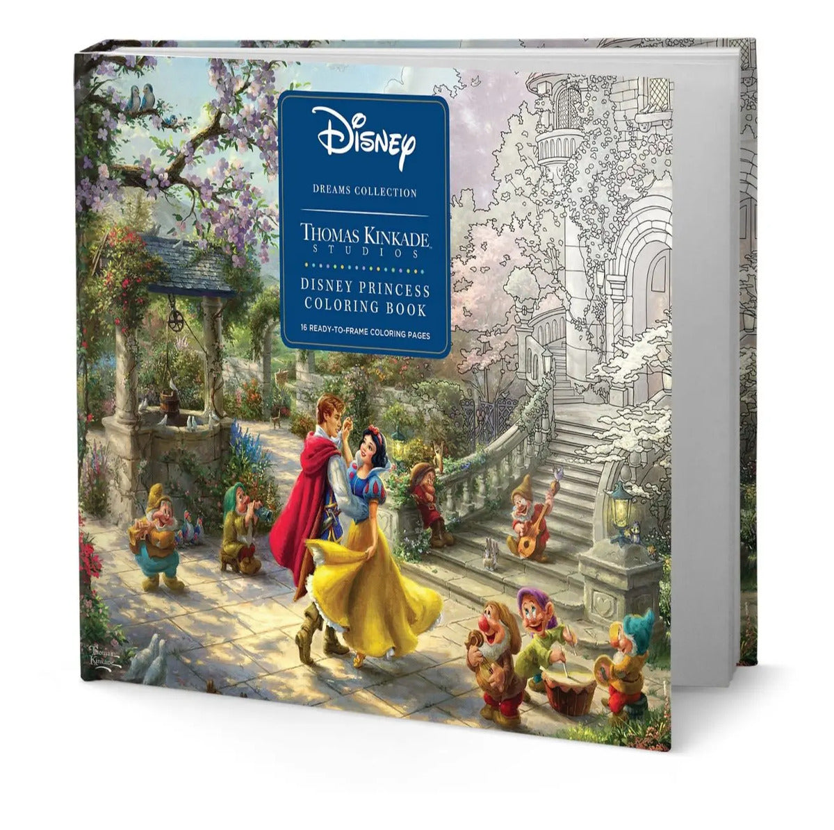 Portada de Libro Disney Dreams Collection [ Coloring Book ] Original