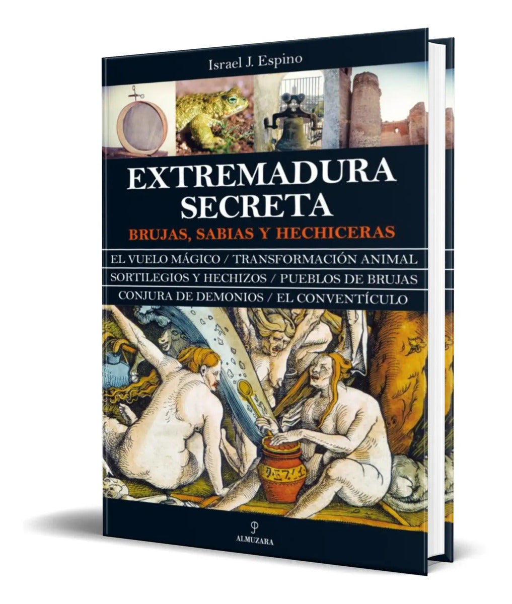 Portada de Libro Extremadura Secreta [ Israel J. Espino ] Original