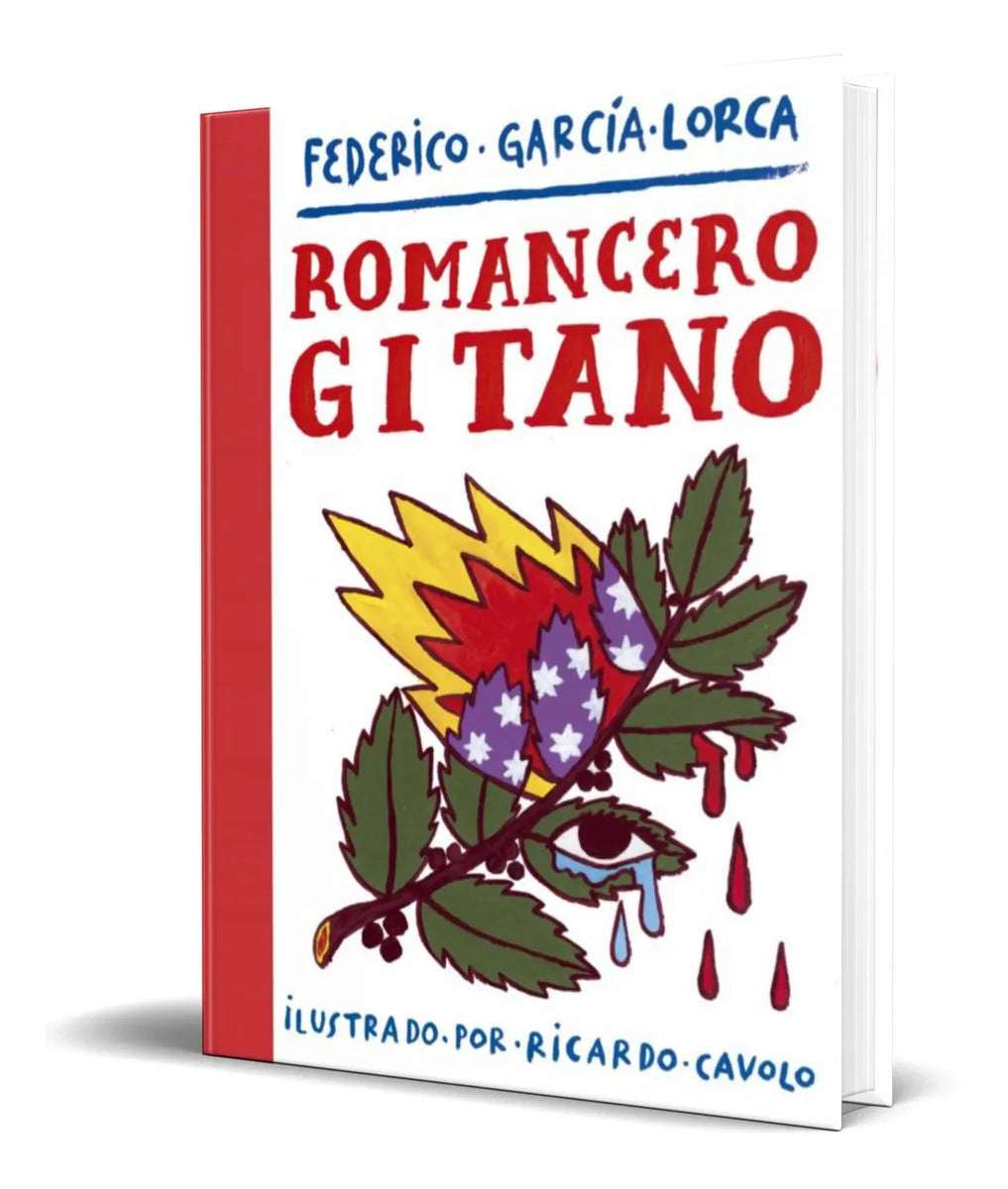 Portada de Libro Romancero Gitano [ Ricardo Cavolo ] Original