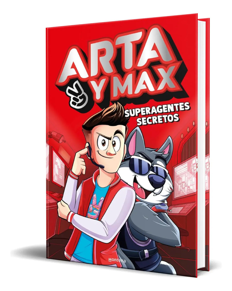Portada de Libro Arta Y Max [ Superagentes Secretos ] Original