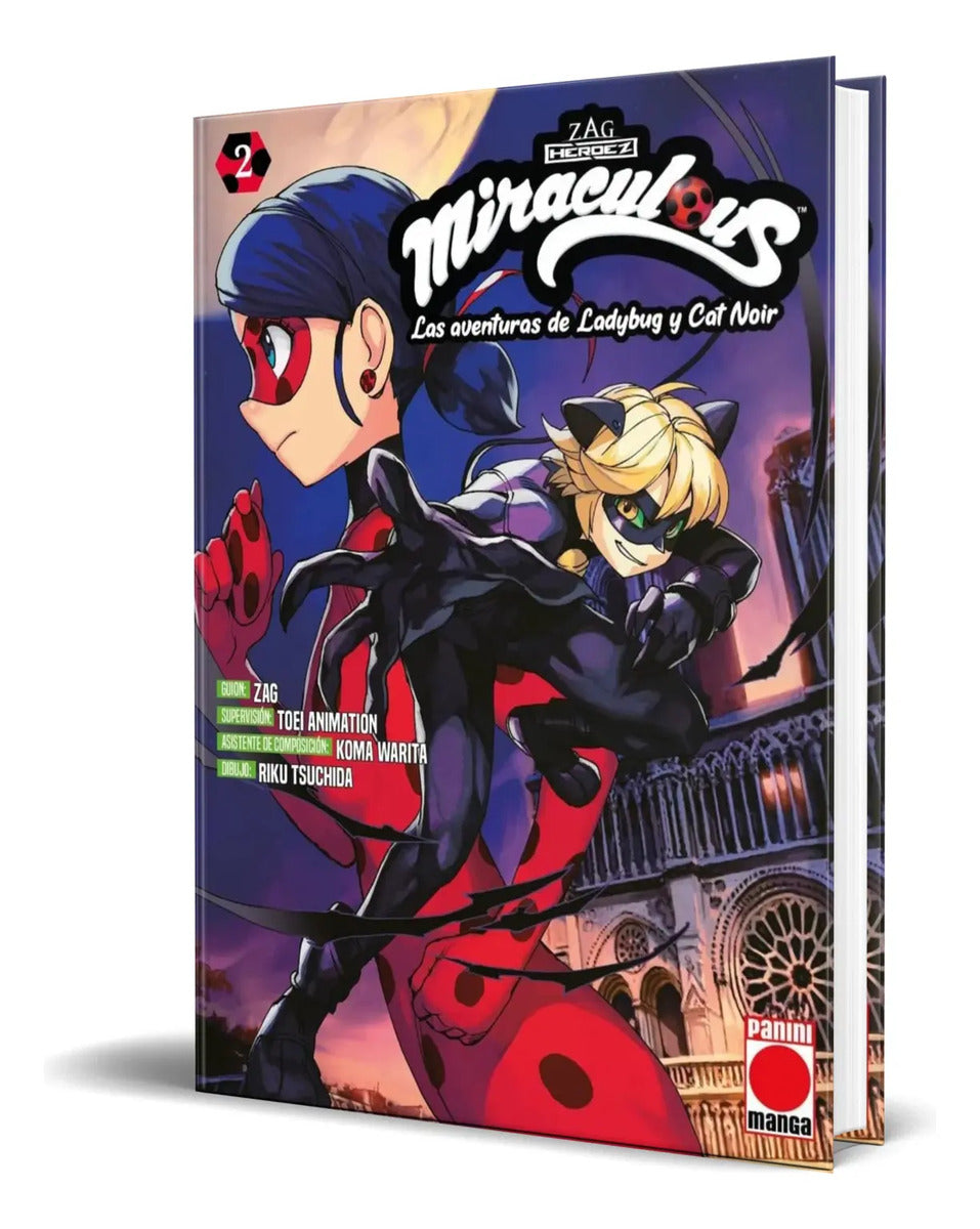 Portada de Libro Miraculous [ Las Aventuras De Ladybug Y Cat Noir 2 ]