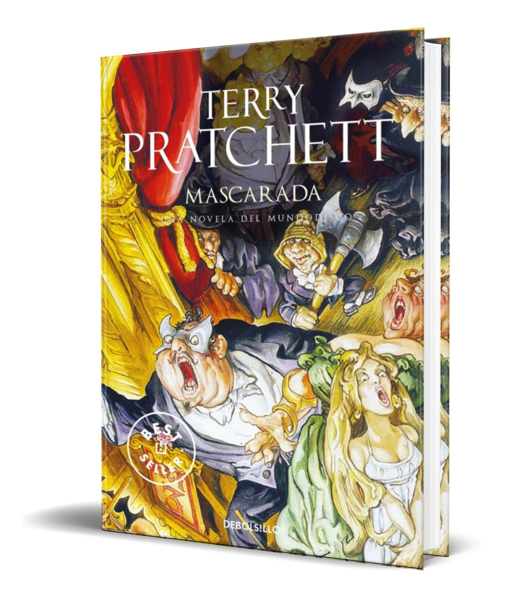 Portada de Libro Mascarada [ Terry Pratchett ] Original