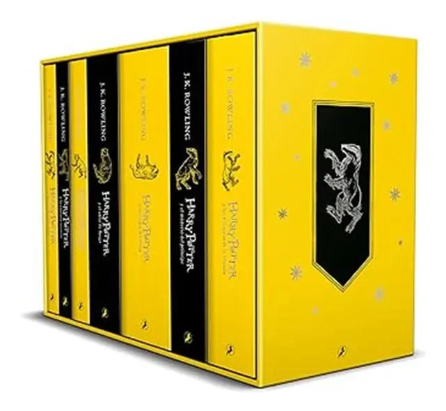 Portada de Estuche Harry Potter 7 Libros [ Hufflepuff ] Español