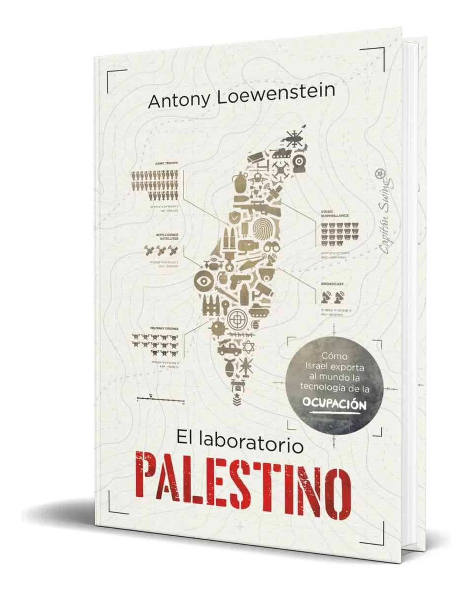 Portada de Libro El Laboratorio Palestino Antony Loewenstein Original
