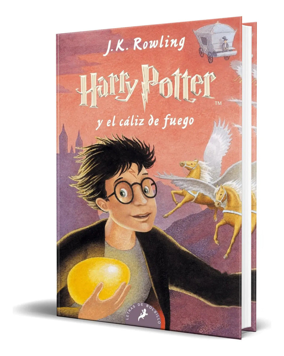 Portada de Libro Harry Potter Y El Cáliz De Fuego [ Original ]