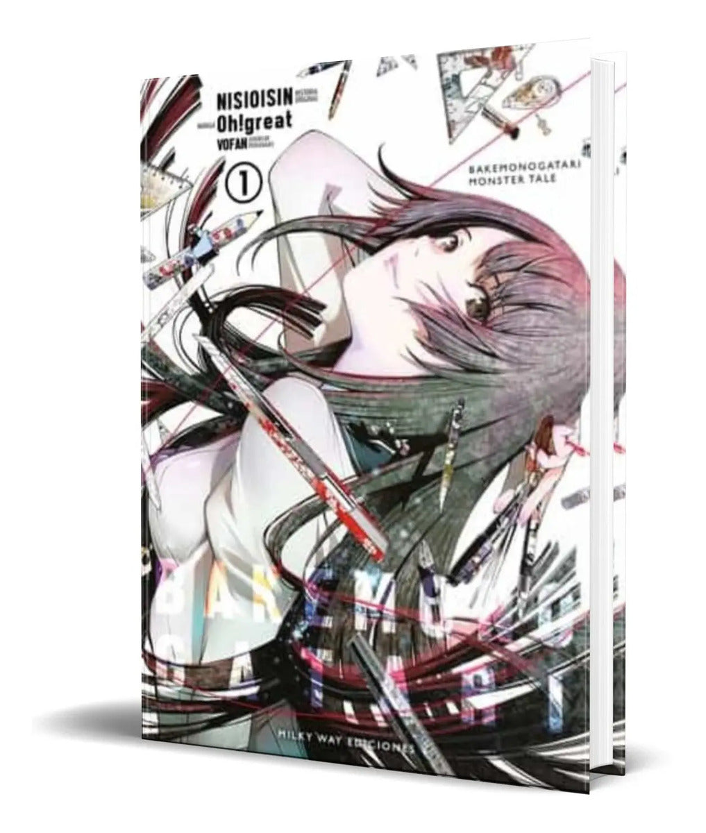 Portada de Libro Bakemonogatari Vol.1 [ Nisioisin Ishin ] Original
