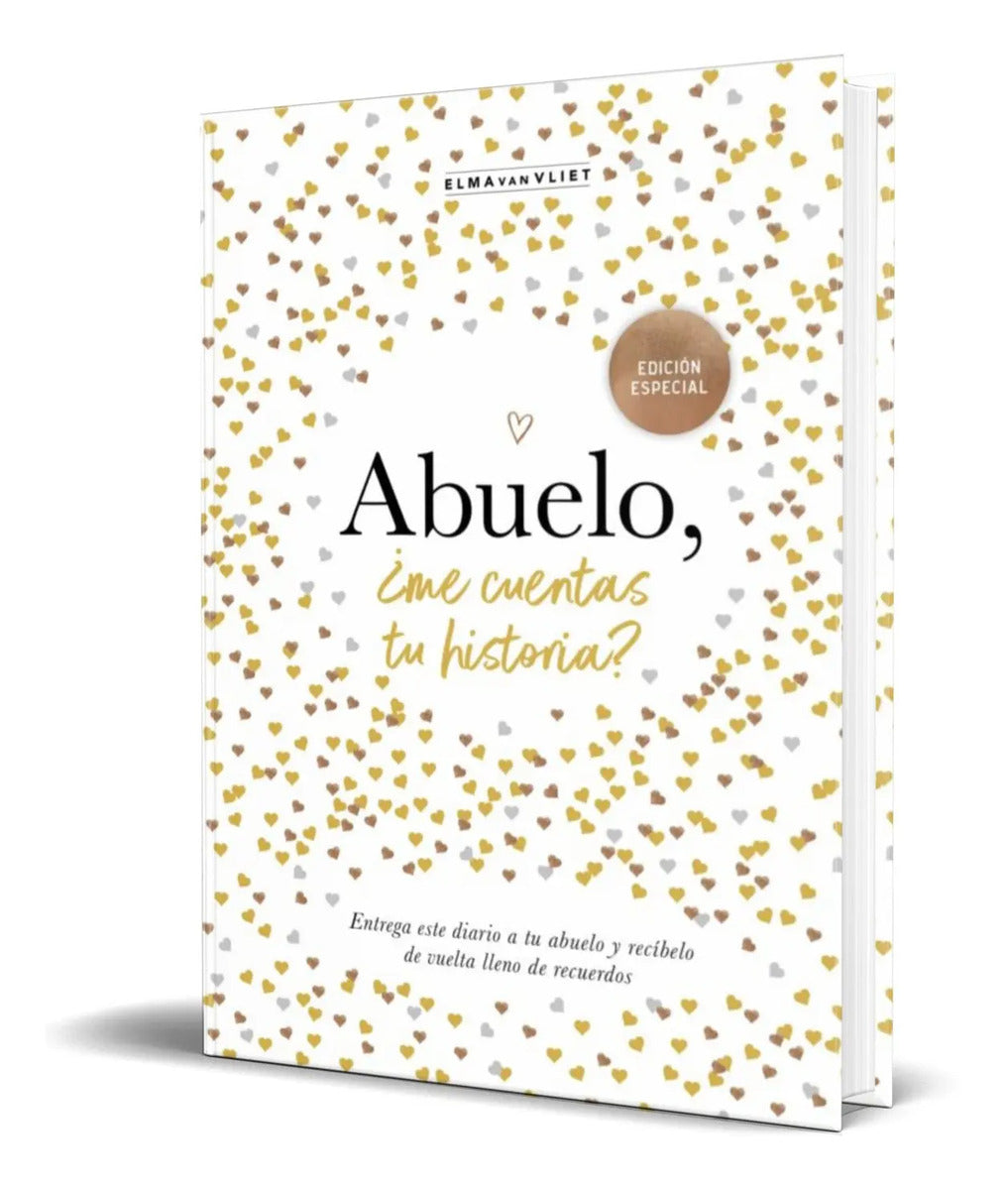 Portada de Libro Abuelo, ¿ Me Cuentas Tu Historia ? [ Elma Van Vliet ]