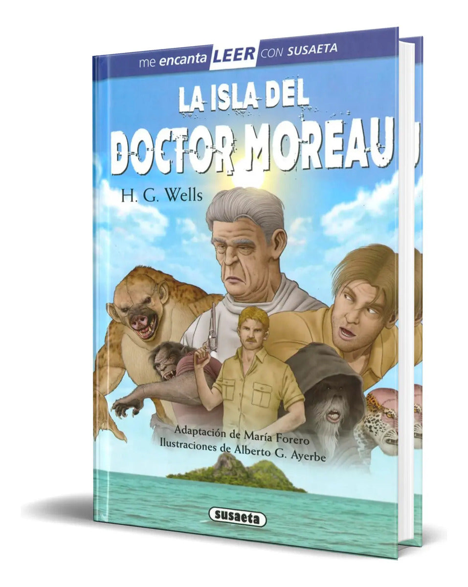 Portada de Libro La Isla Del Doctor Moreau [ H. G. Wells ] Original