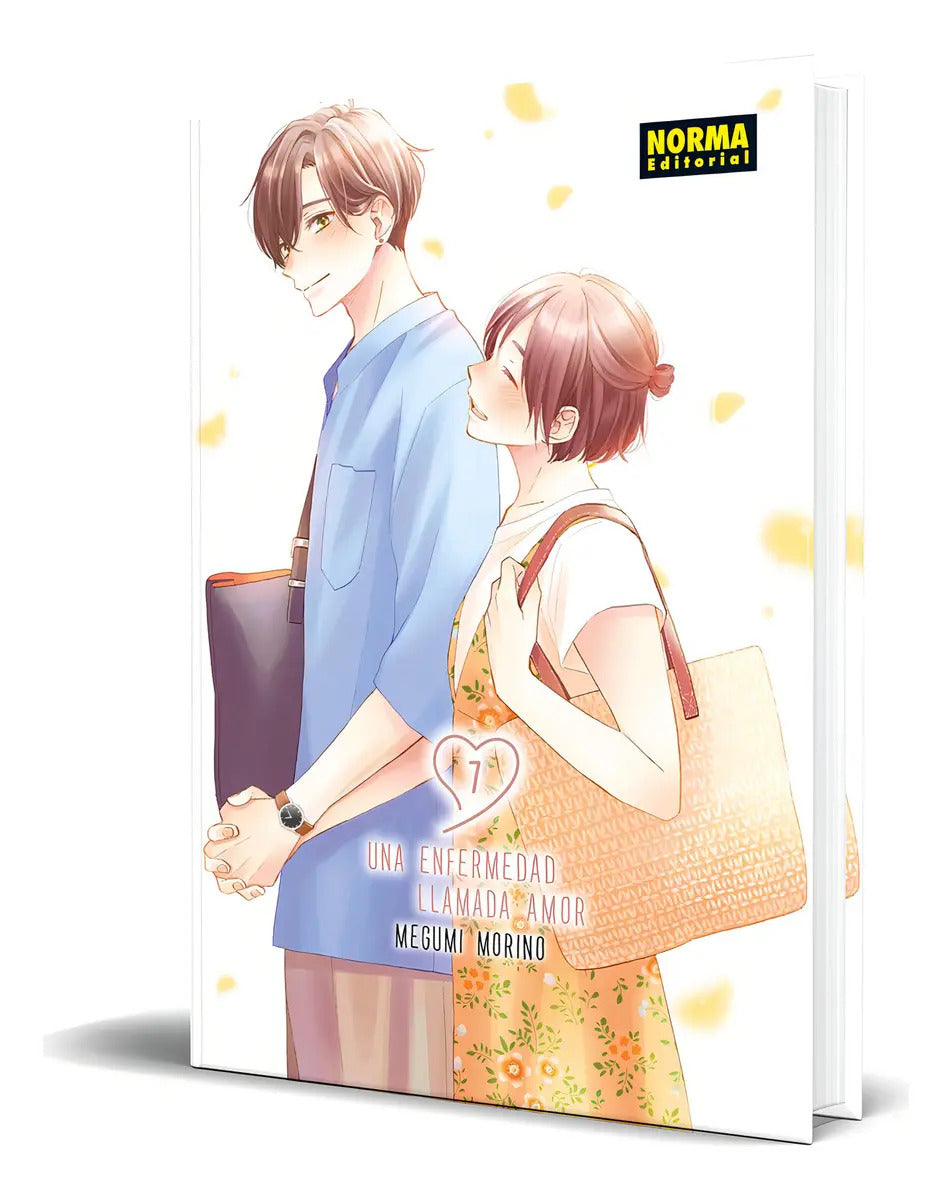 Portada de Libro Una Enfermedad Llamada Amor Vol.7 [ Original ], De Megumi Morino. Editorial Norma Editorial, S.a., Tapa Bla…