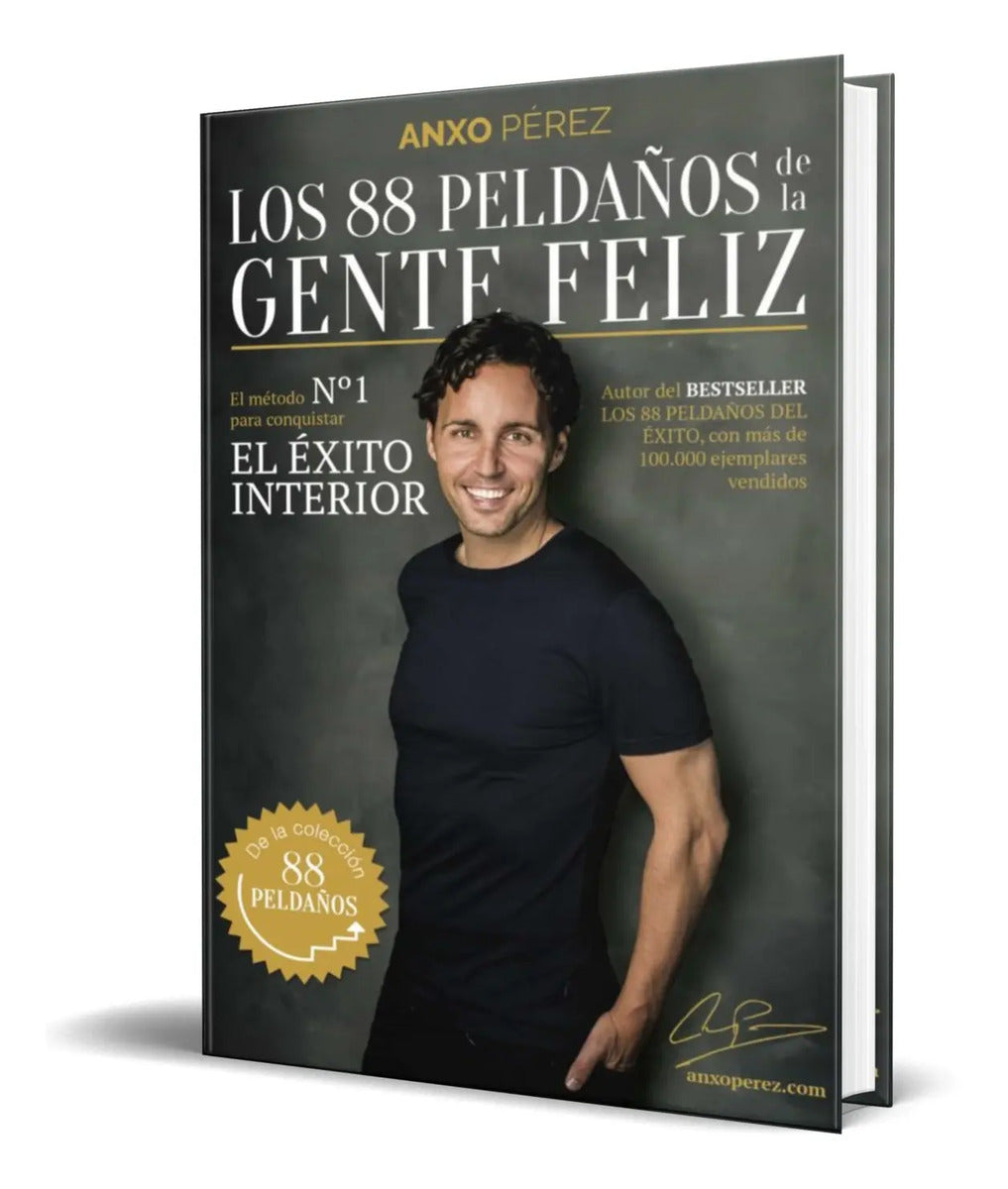 Portada de Libro Los 88 Peldaños De La Gente Feliz [ Anxo Perez ]