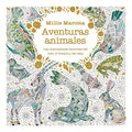 Portada de Aventuras Animales: Una Aventura Para Colorear, De Millie Marotta. Editorial Blume, Tapa Blanda, Edición Primera…