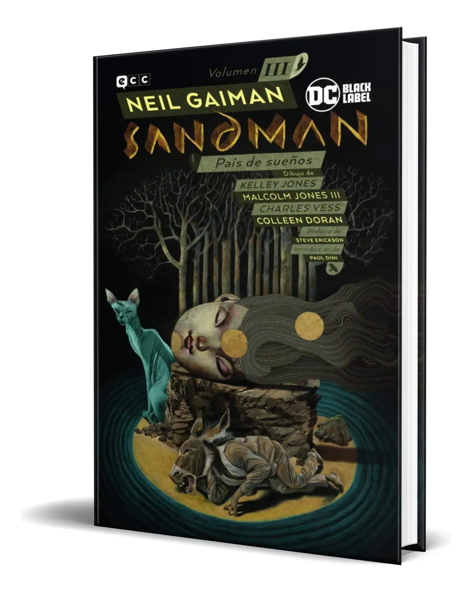 Portada de Libro Biblioteca Sandman Vol.3 [ Neil Gaiman ] Original