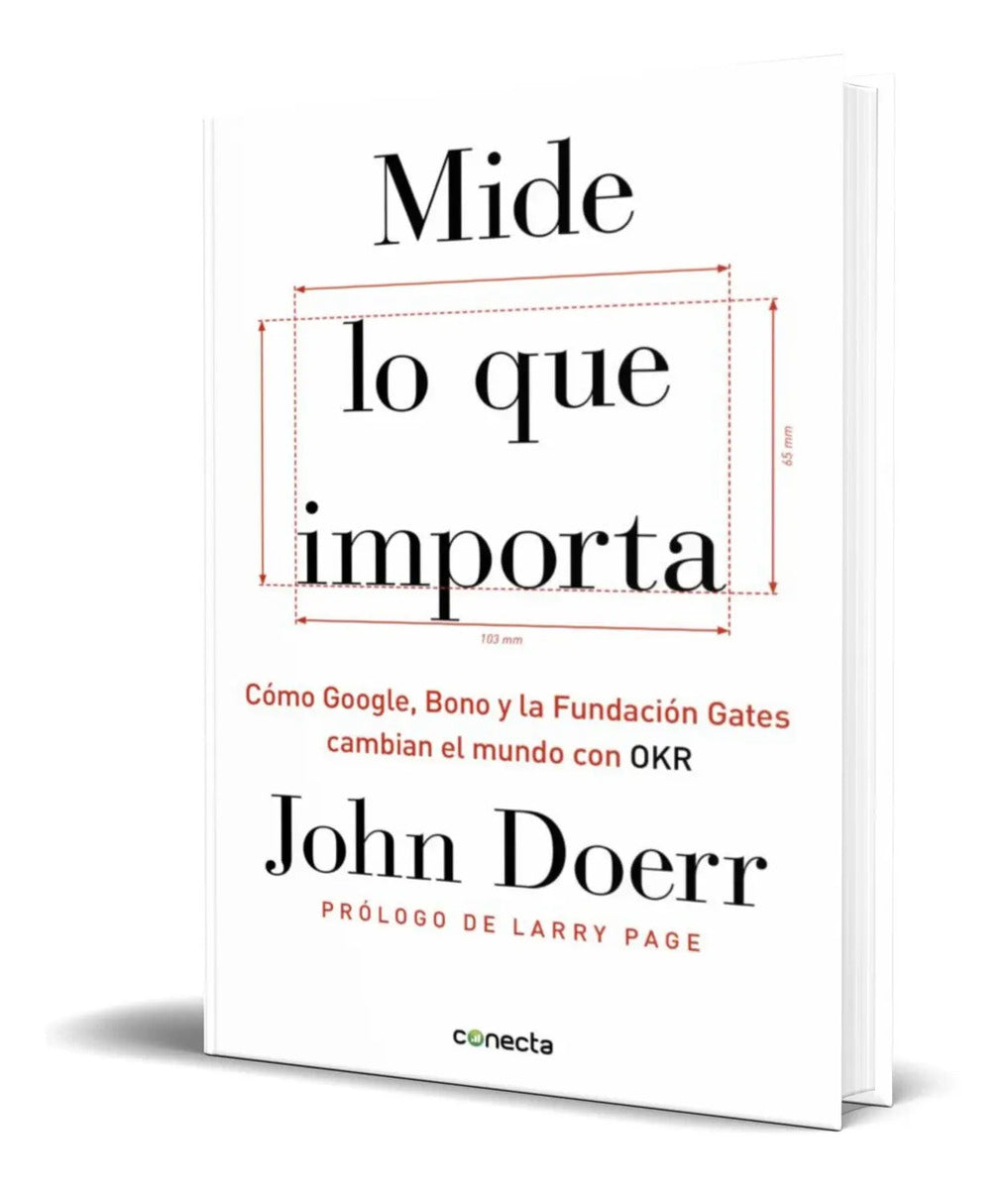 Portada de Libro Mide Lo Que Importa [ Como Google ] Original