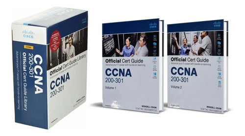 Portada de Ccna 200-301 Official Cert Guide Library [ 2 Volúmenes ]