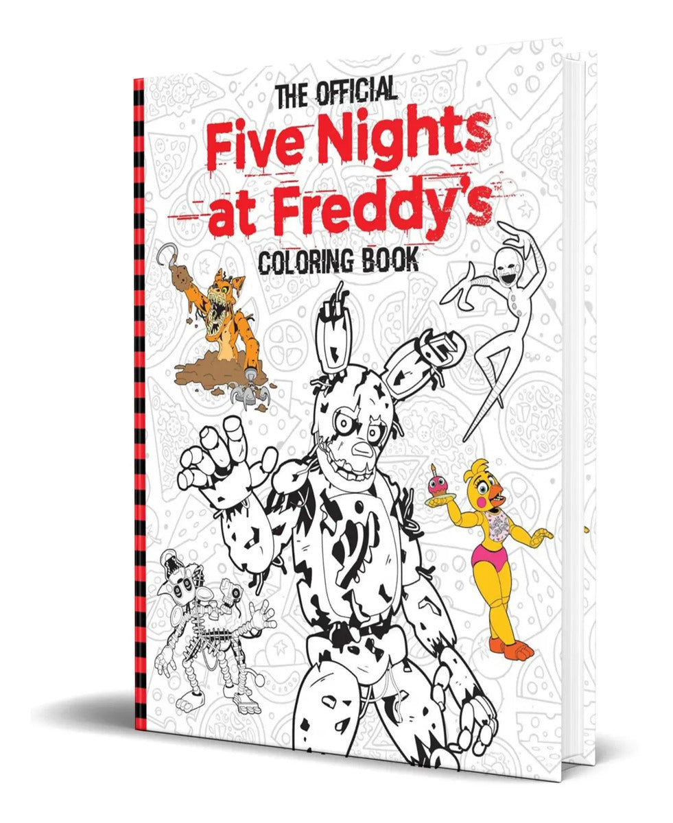 Portada de Libro Para Colorear Five Nights At Freddys [ Original ]