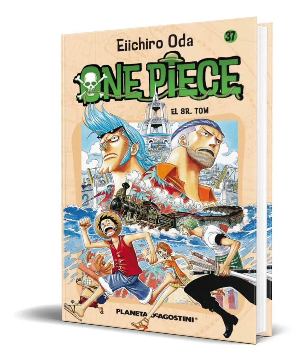 Portada de Libro One Piece Vol.37 [ Eiichiro Oda ] Original