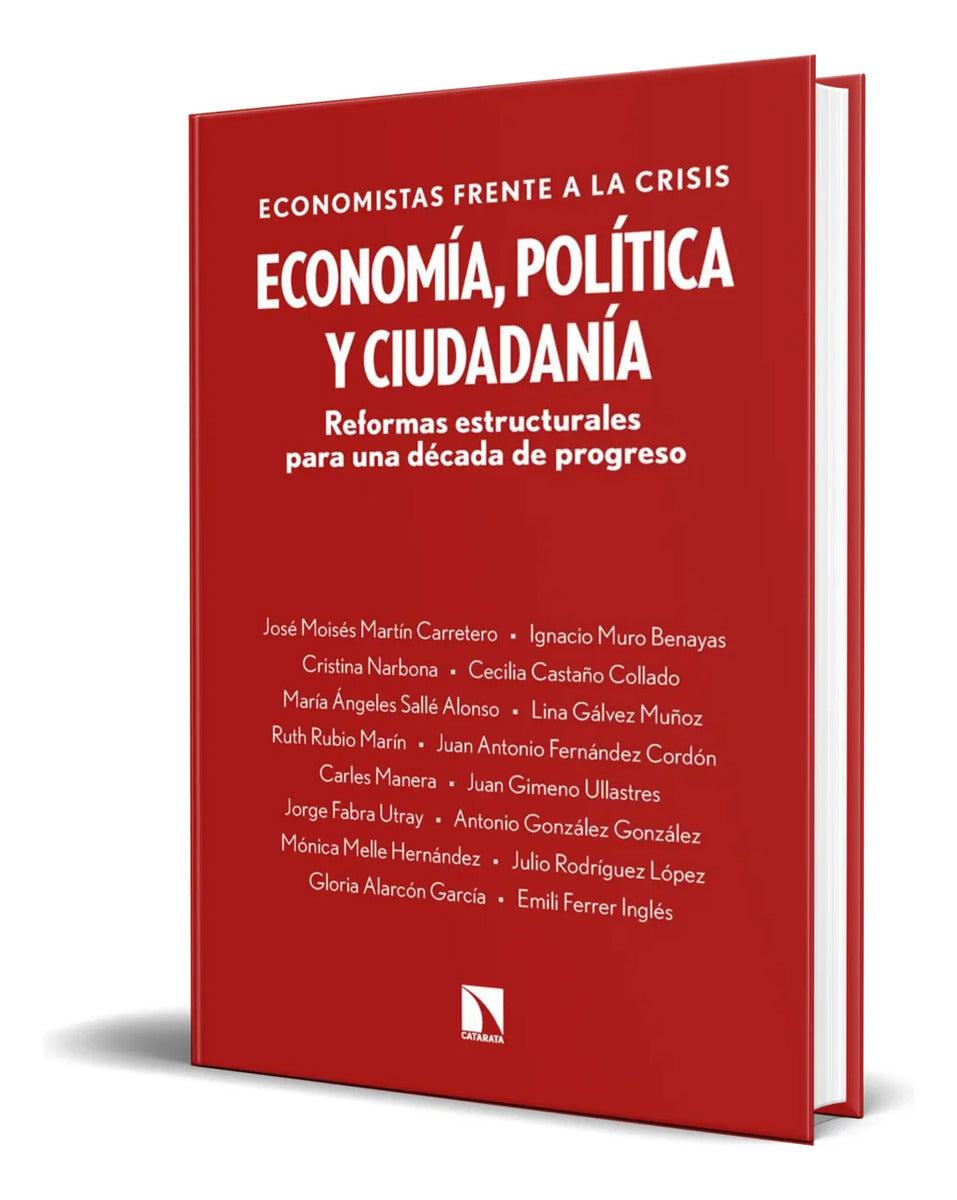 Portada de Libro Economía, Política Y Ciudadanía [ Original ]