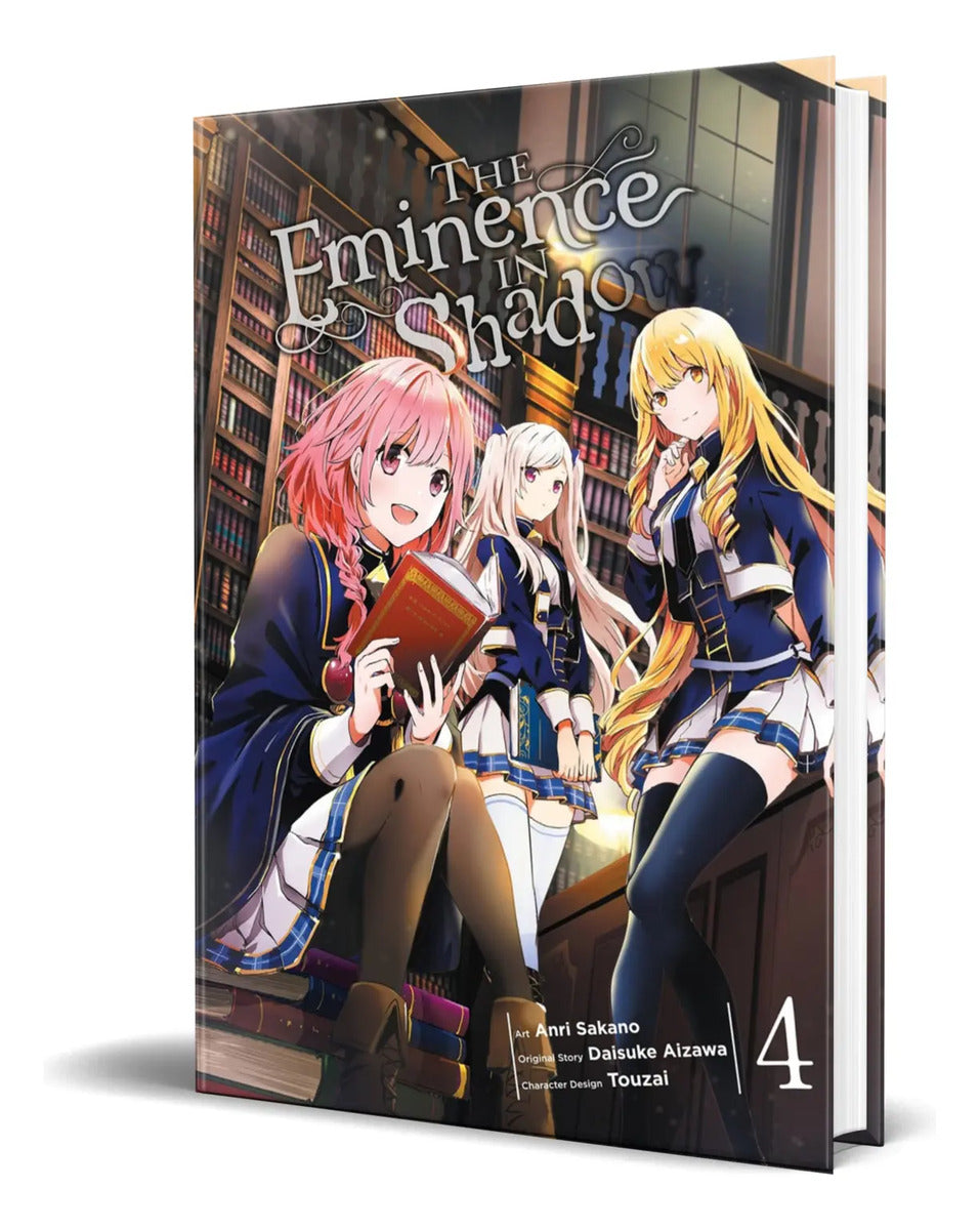 Portada de Libro The Eminence In Shadow Vol.4 Daisuke Aizawa Original