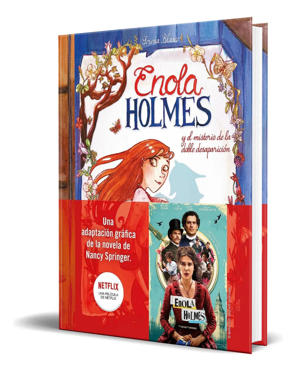 Portada de Libro Enola Holmes Y El Misterio De La Doble Desaparición