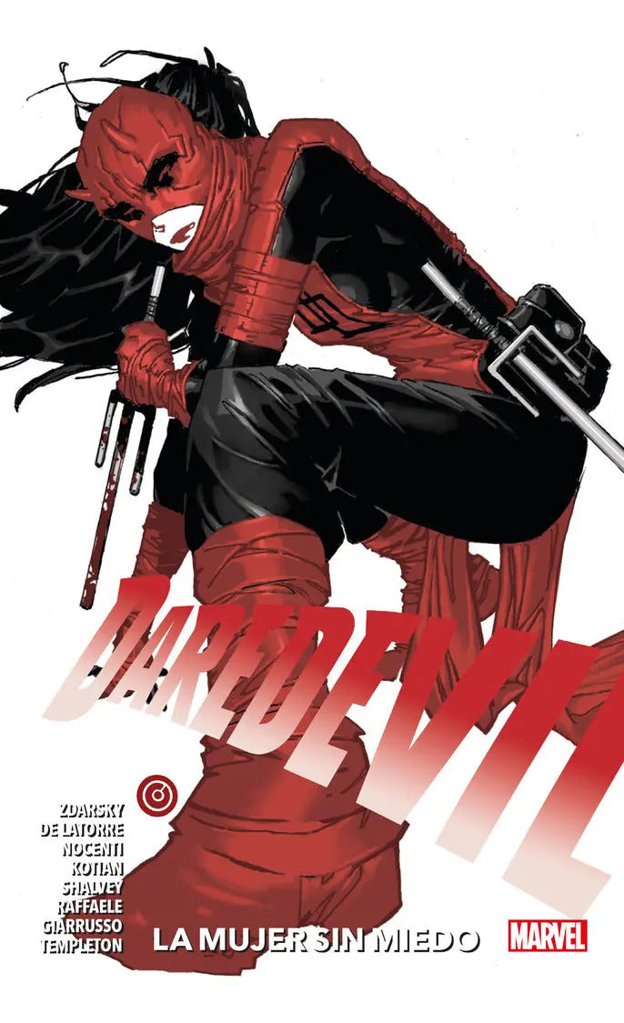 Portada de Mp97 Daredevil 9 La Mujer Sin Miedo: La Mujer Sin Miedo, De Chip Zdarsky., Vol. 1. Editorial Panini Comics, Tapa…