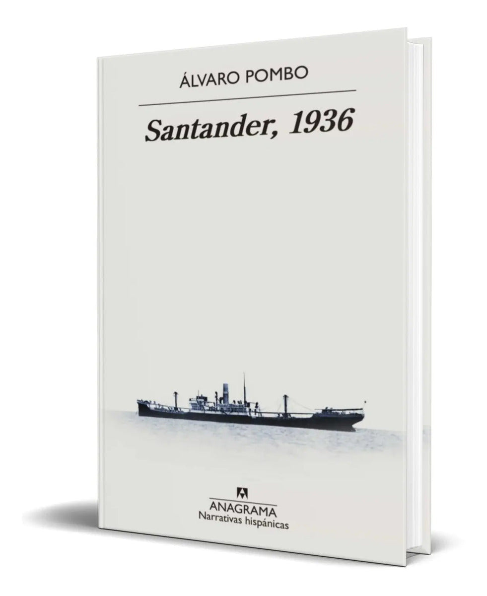 Portada de Libro Santander, 1936 [ Alvaro Pombo ] Original